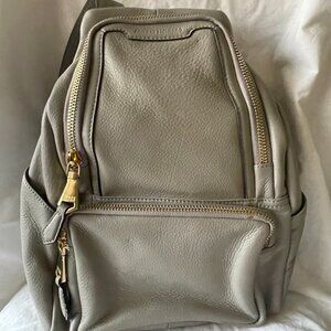 Aimee Kestenberg Collection pebbled leather backpack NWT